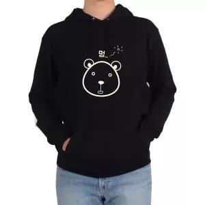 [하프클럽/]후드티 베어 곰 멍때리기 멘붕그림 다양한 색상 사이즈