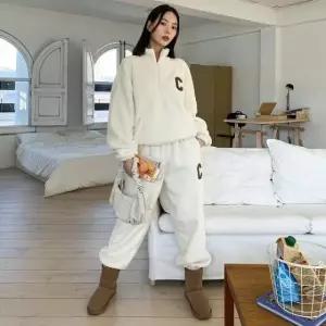 골덴바지 여자조거팬츠 여모바지 온나핏 쿠쿠세트 (WFKBNJE)