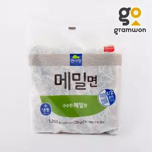 면사랑 메밀면 250g 5개입 메밀국수 소바 모밀 냉동