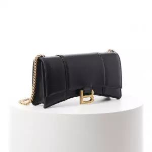 [발렌시아가]생산 656050 1QJ4M 1000 아워글래스 월렛 체인백 818284