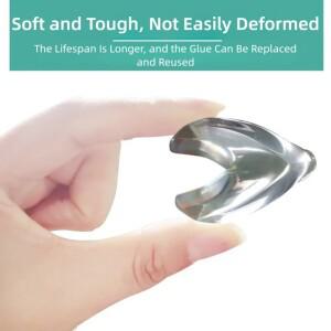 무라식 투명 테이블 모서리 보호 패드 충돌 방지 랩 실리콘  유리 가구 날카로운