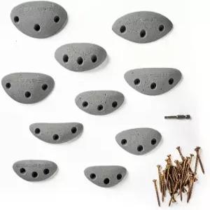 이스케이프 클라이밍 10개 스크류 온 저그 프리미엄 플라스틱 암벽 등반 홀더 초보자용으로 설계됨 들에게