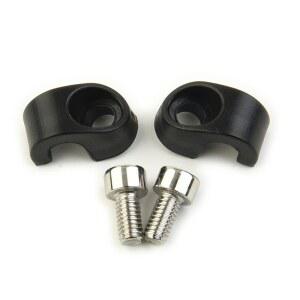 자전거 포크 브레이크 고정 클램프 모양 프론트 케이블 SR ABS 하우징 가이드 버클 SUNTOUR 스틸 호스