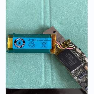 소니 MP3 NWD-B105F 플레이어용 리튬 이온 충전식 배터리 3.7V 190mAh