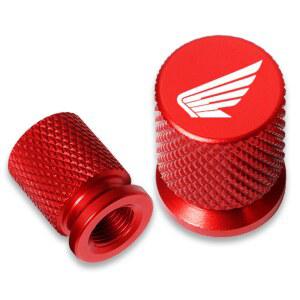 호넷 NT1100 CBR CB 섀도우 PCX VFR XADV 포르자용 오토바이 알루미늄 합금 타이어 휠 부품 밸브 스템 캡 커버 2개