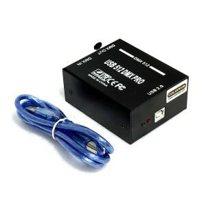 USB DMX512 PRO 팡골린 퀵쇼 레이저 소프트웨어 신호 변환기 컨트롤러 박스