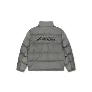 예스아이씨 Sign Logo Down Jacket Grey 371808