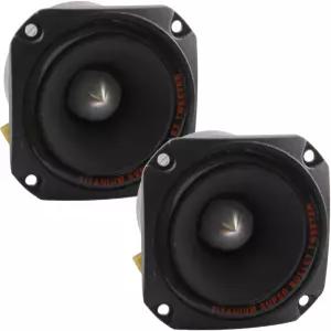 지진 오디오 - 티타늄 혼 불릿 트위터 스피커 쌍 PA /DJ 교체