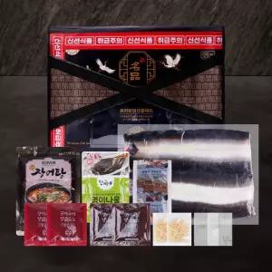 [맛딜] 국내산 자포니카 민물장어 3인 선물세트 (손질후 1000g내외/생강채+소스+명이나물+장어탕 등 포함)