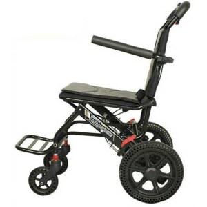 비행기 접이식 휠체어 가벼운 초경량 전기 한손 워커 디자인 핸디캡 간편 폴딩 기내