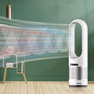 날없는선풍기 방선풍기 무소음 저소음 소형 사무실용 실버 선풍기 무소음선풍기 원룸