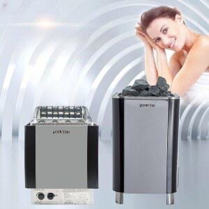 사우나히터 실내찜질방 사우나 나무 스파 세트 실내 4m에 1인용 2 스토브 히터 온열