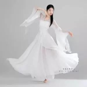 무용 연습복 스커트 바지 워십복 무용 세트