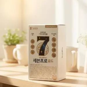 약사한끼 7첩반상 아침 식사대용 쉐이크 세븐프로골드 1주분(14포)