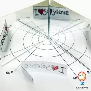 거울속바뀌지않는글씨 5인용 초등과학실험키트실습 세트 교구 좌우가바뀌지않는 미러 각도 학생