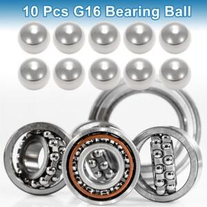 호환 XAutohaux 21.0mm 베어링 볼 스틸 G16 정밀 실버 톤 10개