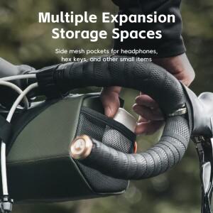 호환 ROCKBROS 자전거 핸들바 가방  다기능 Mtb 도로 사이클링 조절식 숄더백  3D 디자인 패킷  2.2L