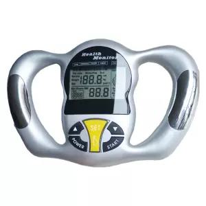 체지방측정기 체중계 건강측정용품 휴대용 손잡이형 인체공학적디자인 고감도터치