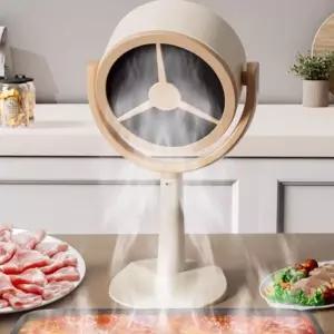 가정용 고기 식탁 환풍기 연기 이동식 후드 미니 흡입기