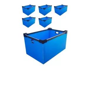 650 X 450 X 370 다단적재 가능한 단프라박스 X 6개입