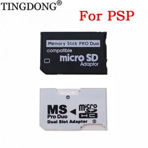 1-10PCS 메모리 스틱 프로 듀오 카드 리더기 PSP TF MS 어댑터 변환기 부품 액세서리