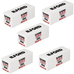 Ilford XP2 슈퍼, 블랙 앤 화이트 프린트 필름 5개, 120(6cm), ISO 400 (1839649)