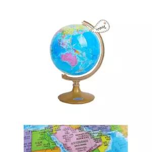 한글영어 지명 시간 학습용 세계지도 지구의 아이방꾸미기 돌봄교실 가성비