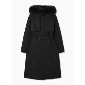 매장정품 SHESMISS 쉬즈미스 폭스 퍼 트렌치 덕다운 점퍼 (SSDJPP42020) 856611