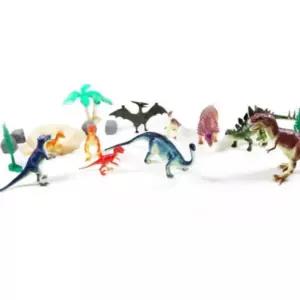 중형 5세 6세 남아 선물 미니어쳐 공룡 모형 10여종 세트 어린이집 교육용 관찰 역할 놀이 교구 교육 완구