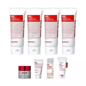 메디필 레드락토 콜라겐 클렌징밤 100ml x4 + 미니 4종 (톡스크림.앰플.클렌징오일.베리어크림)