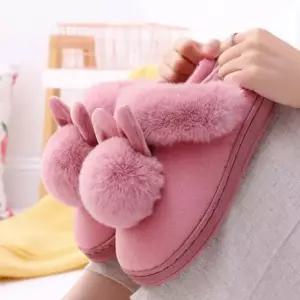 인기상품 슬리퍼 털 겨울 방한 실내 퍼 토끼 미끄럼방지 [WFKBS1E_260108]