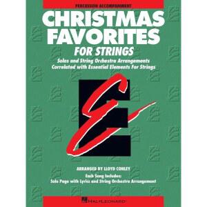 필수 요소: 현악기를 위한 크리스마스 즐겨찾기 - 타악기 반주 | 솔로 또는 앙상블을 레벨 1 악보 홀리데이 앙상블 ... (현악기를 요소)