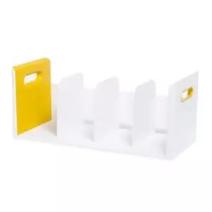시스맥스 루맥스 책꽂이 4단 YL 옐로우 271060 박스(4개입) (WFKFGQZ)
