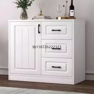 서랍형 다용도 수납함 거실 슬라이딩 진열장 커피머신