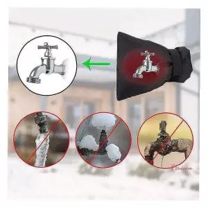 대형 겨울 수도꼭지 방한 한파 보온덮개 동파방지vwx487