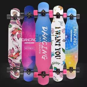 46인치 양면 댄싱보드 롱보드 스케이트보드 대형 픽유아 11번가