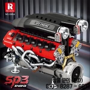 SP3 상세 작동 모터  기술 취미 장난감 데스크탑 디스플레이 크리스마스 선물