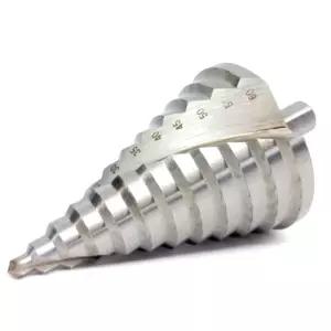 대형 스탭드릴 최대 60mm 홀쏘 고속강 티타늄 코팅 스텝 고속강 HSS 4042 드릴