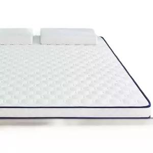 토퍼 침대 고시원 라텍스 3D 손님 그레이 수면매트