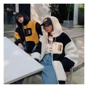 후리스 플리스 뽀글이 점퍼 자켓 집업 남여공용 오버핏 롱후리스 1018550