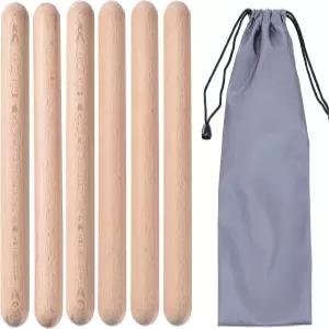 용 MGTECH 뮤직 루미 스틱 캐리백이 포함된 6팩 리듬 길이 8인치