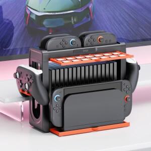 스위치 2 4 조이콘 및 프로 컨트롤러 액세서리용 디스플레이 홀더 Ipega 게임 오거나이저 스테이션 PG-SW20