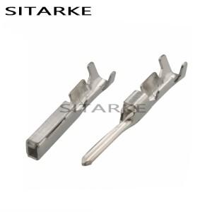 50피스 0.8MM JST 자동 압착 단자  여성 남성 와이어 커넥터 핀 SWPR-001T-P025 JWPF-VSLE-S