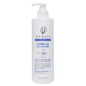 엘루자이 남성 옴므 3W 콜라겐 올인원 크림, 500ml