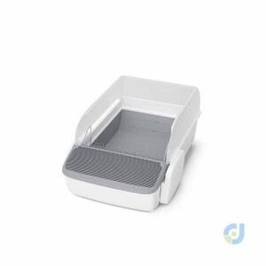 자동 세척 개방형 침대 백색 배설통 쓰레기통 화장실 고양이 완전 오픈형 스마트 탈취