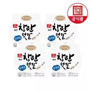 한성기업 한성젓갈 창란젓갈 150g X 4개