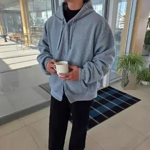 [맨즈해시태그]  양털후드집업 후리스후드집업