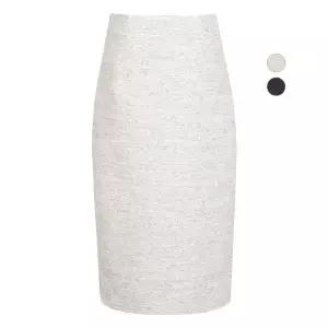 [하프클럽/비비드시크릿가너]여성 엔젤  H라인 겨울 트위드 울스커트