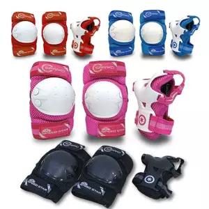 (튼튼)뉴스타 아동용 인라인 프리미엄 보호장비 3종세트대 자전거대 스케이트보드대 어린이대 대세트 장구