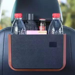 NEW_희망 와이드업 헤드레스트 수납포켓 / 차량용 휴지통 다용도 수납 정리 보관 포켓
